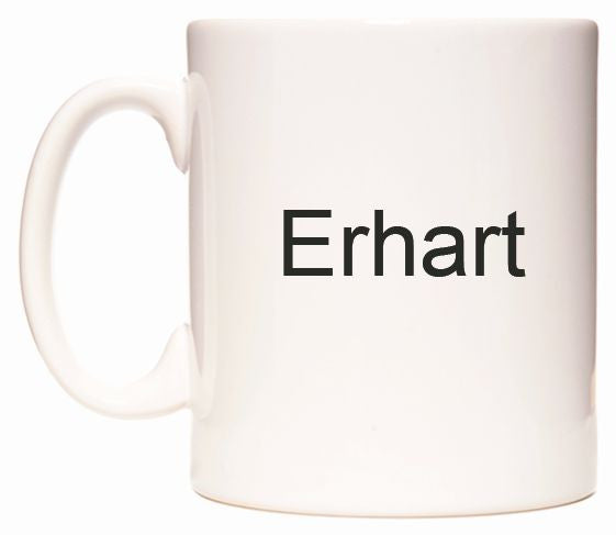 This mug features Erhart
