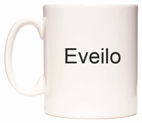 This mug features Eveilo