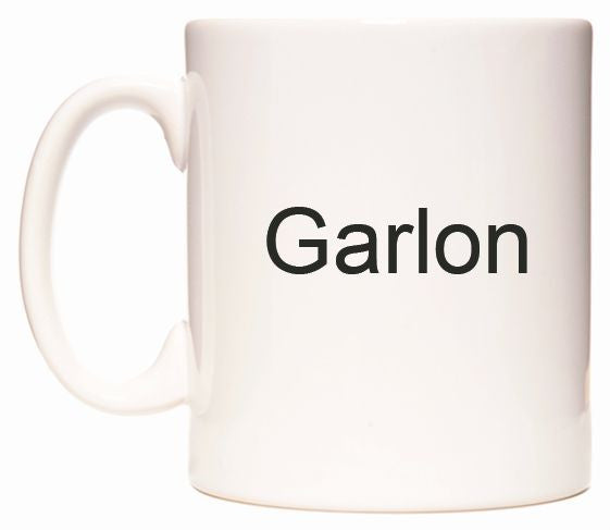 This mug features Garlon