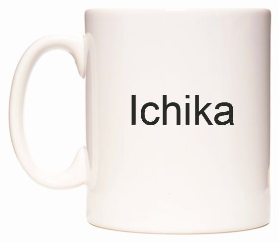 This mug features Ichika