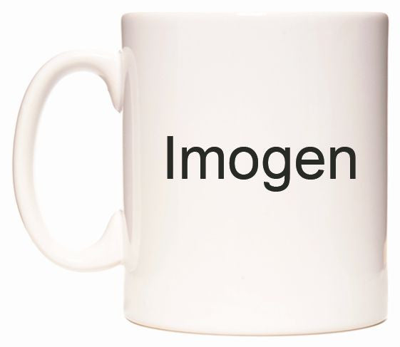 This mug features Imogen