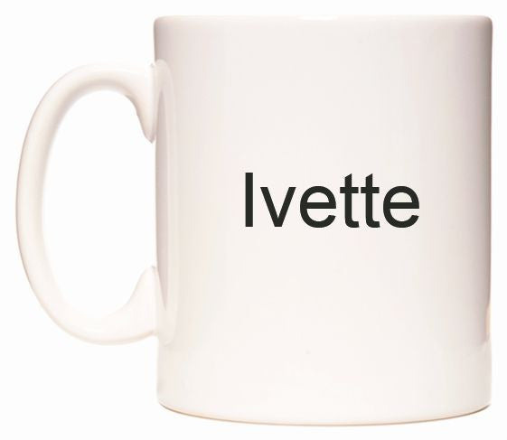 This mug features Ivette