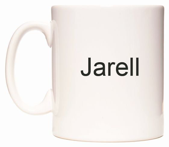 This mug features Jarell