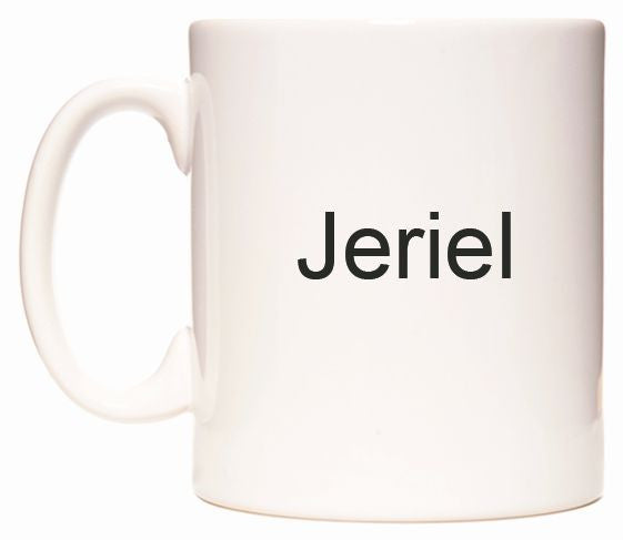 This mug features Jeriel