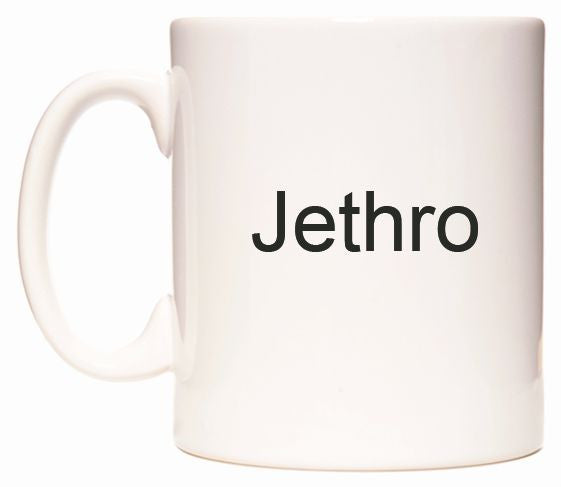 This mug features Jethro