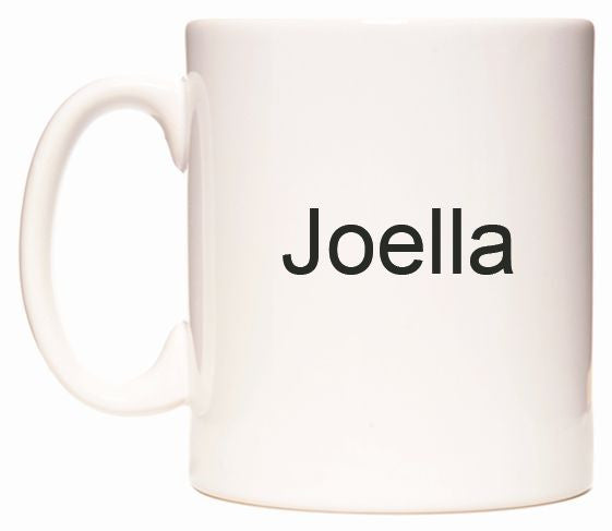 This mug features Joella