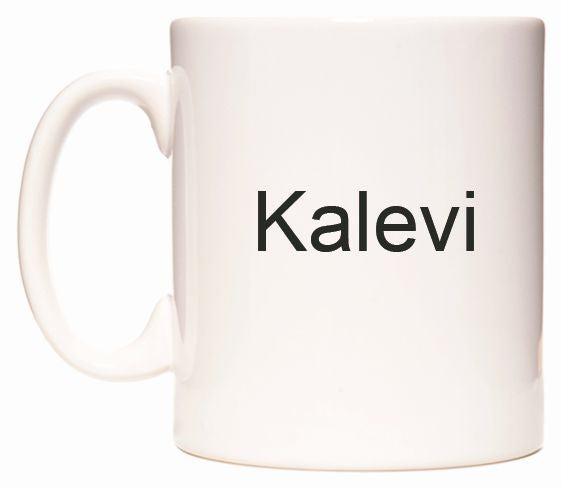 This mug features Kalevi