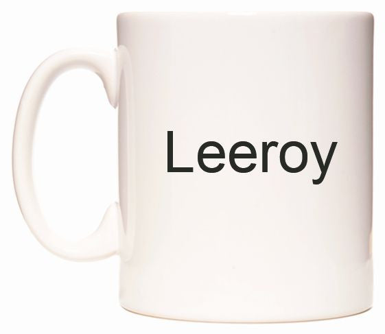 This mug features Leeroy