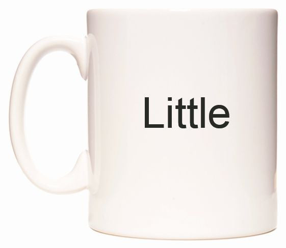 This mug features Little