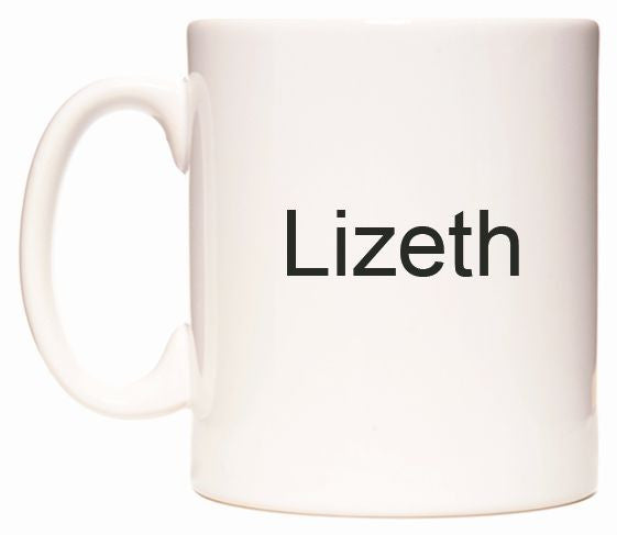 This mug features Lizeth