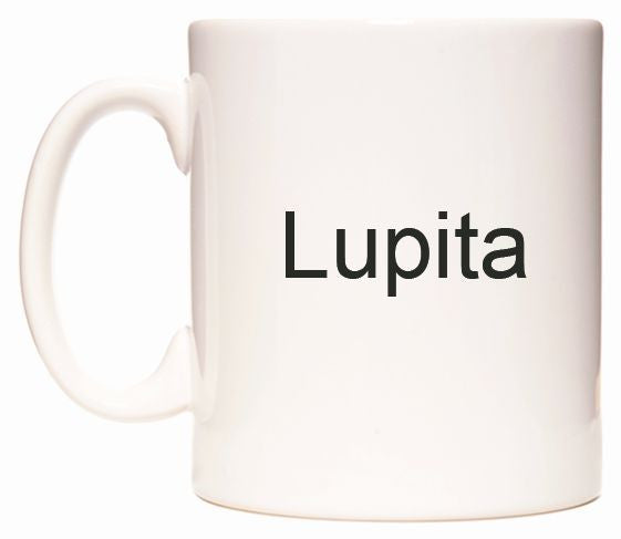 This mug features Lupita
