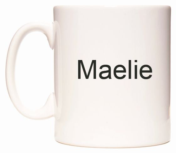 This mug features Maelie