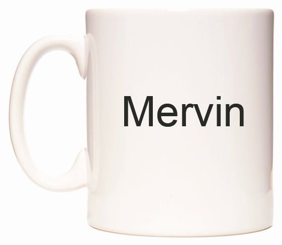 This mug features Mervin