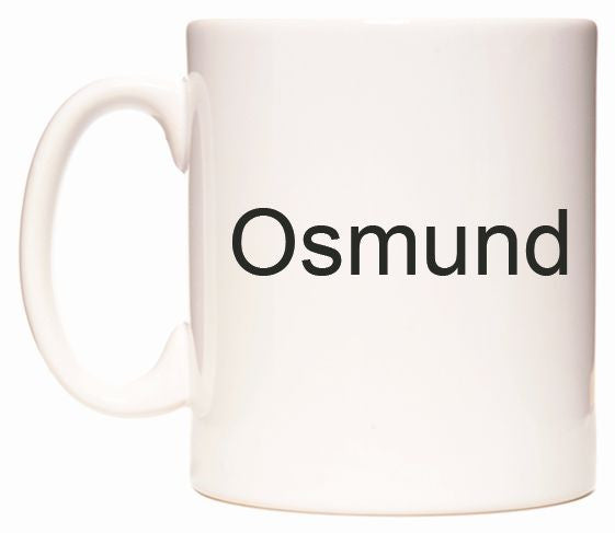 This mug features Osmund
