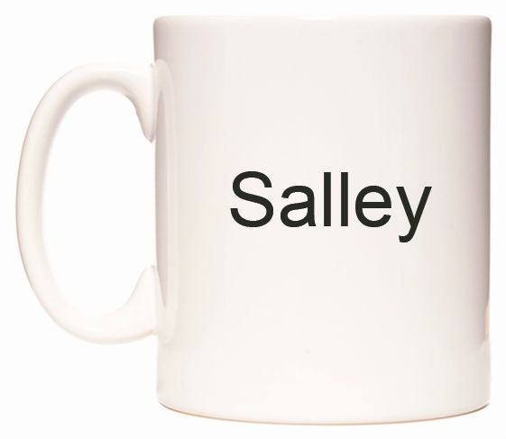 This mug features Salley