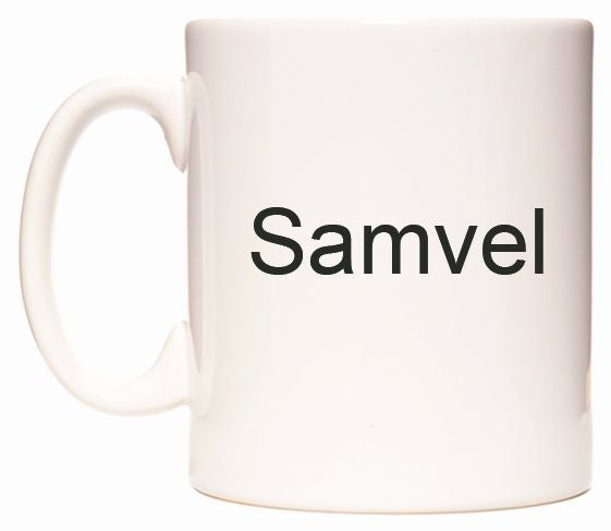 This mug features Samvel