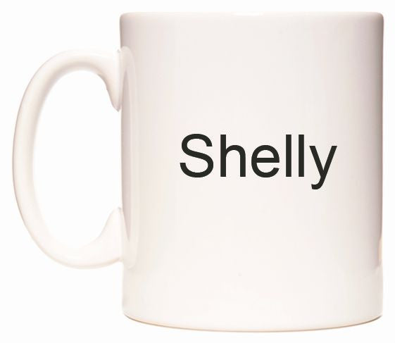 This mug features Shelly