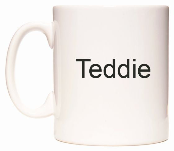 This mug features Teddie