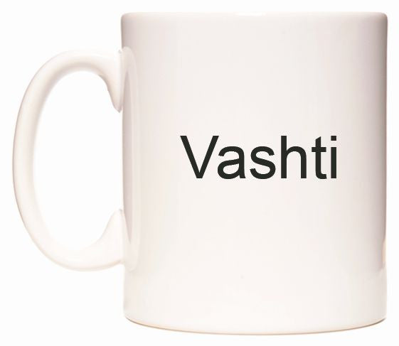 This mug features Vashti