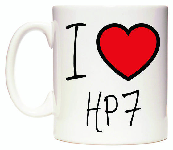 This mug features I Love HP7