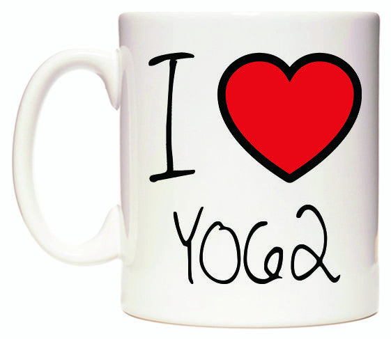 This mug features I Love YO62