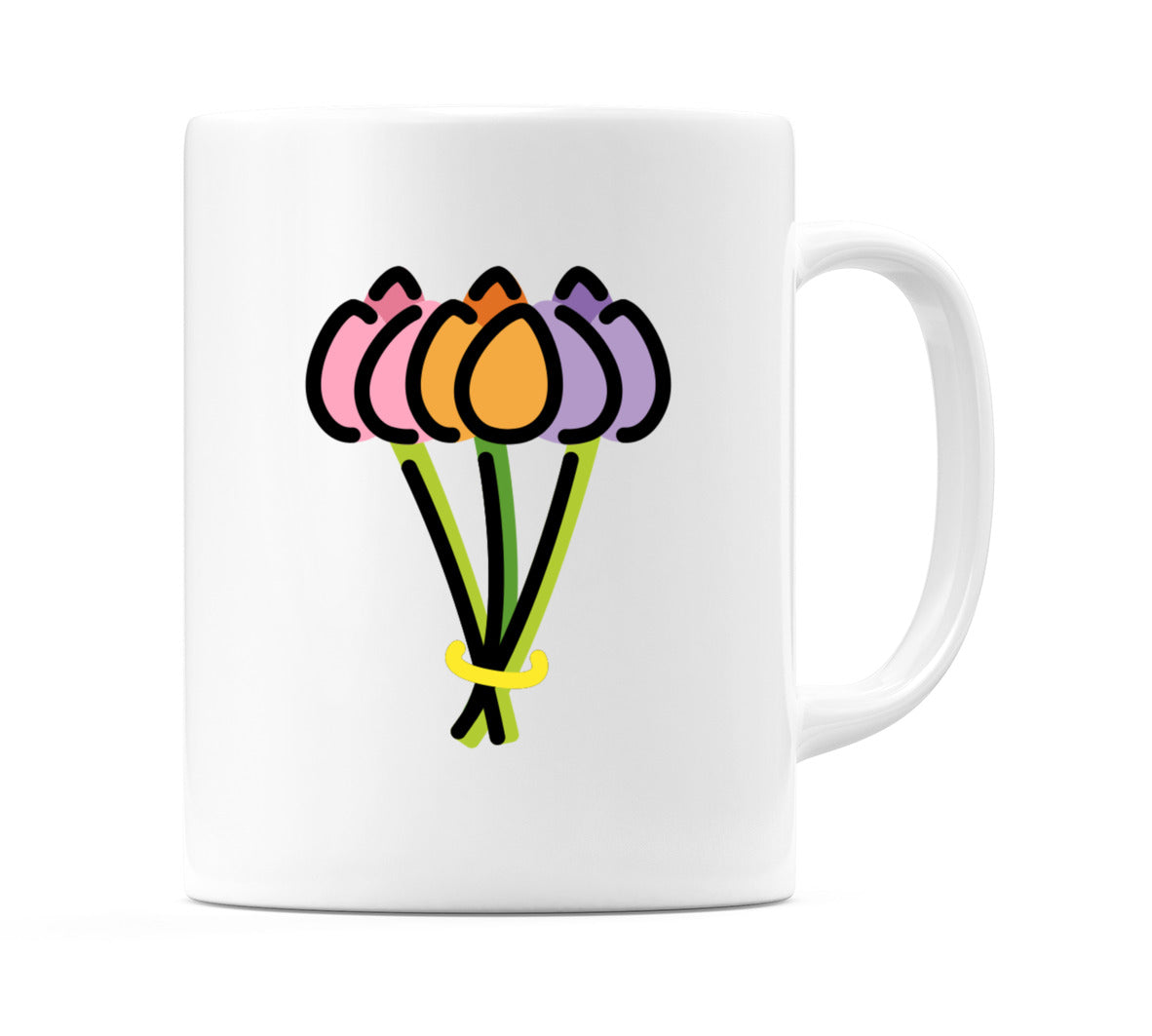 Bouquet Emoji Mug