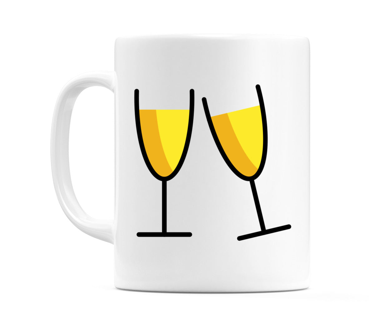 Clinking Glasses Emoji Mug