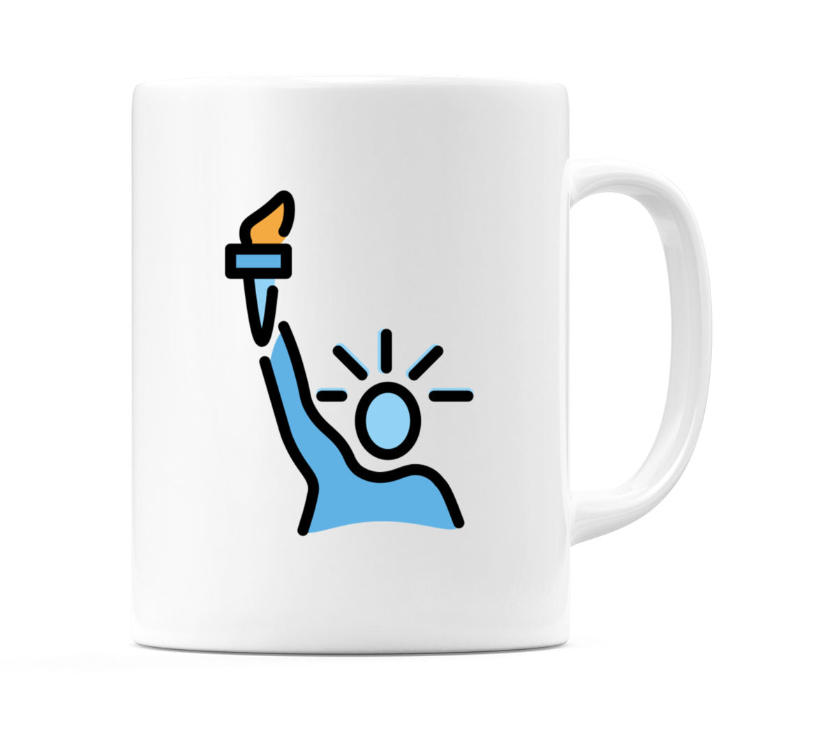 Statue Of Liberty Emoji Mug