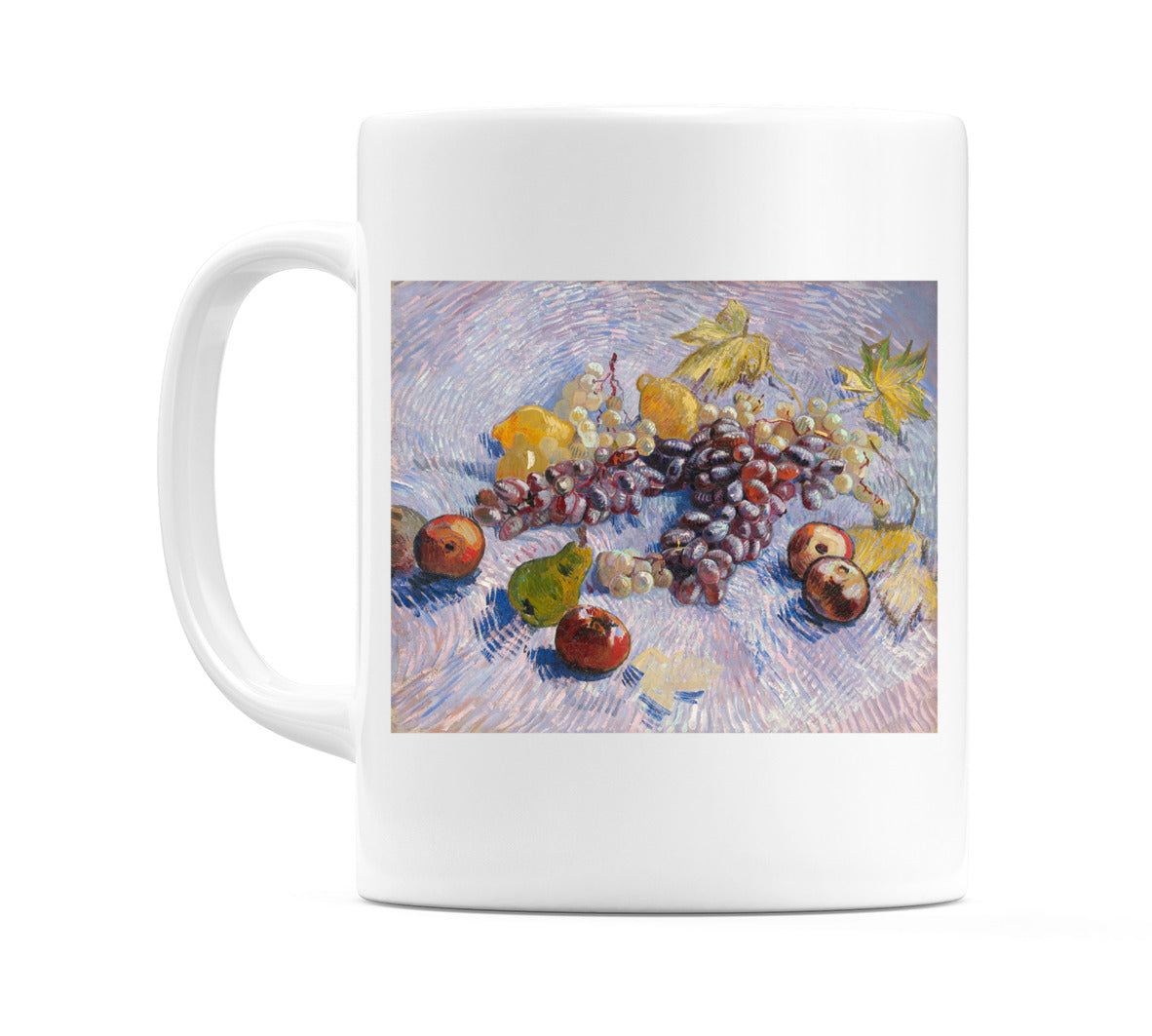 Grapes, Lemons, Pears, and Apples (1887) Mug