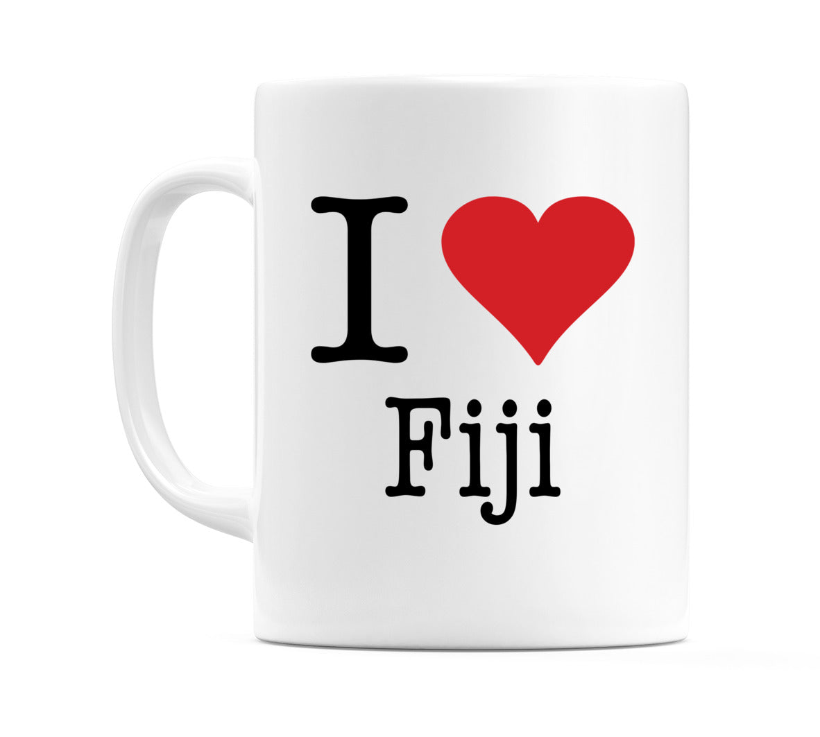 I Love Fiji Mug