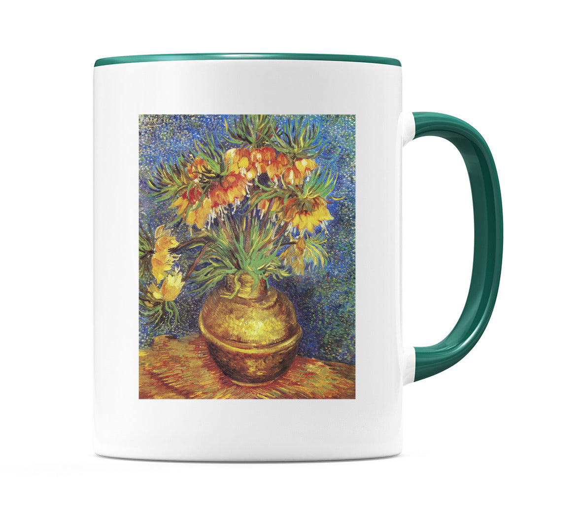 Imperial Fritillaries in a Copper Vase (1887) Mug