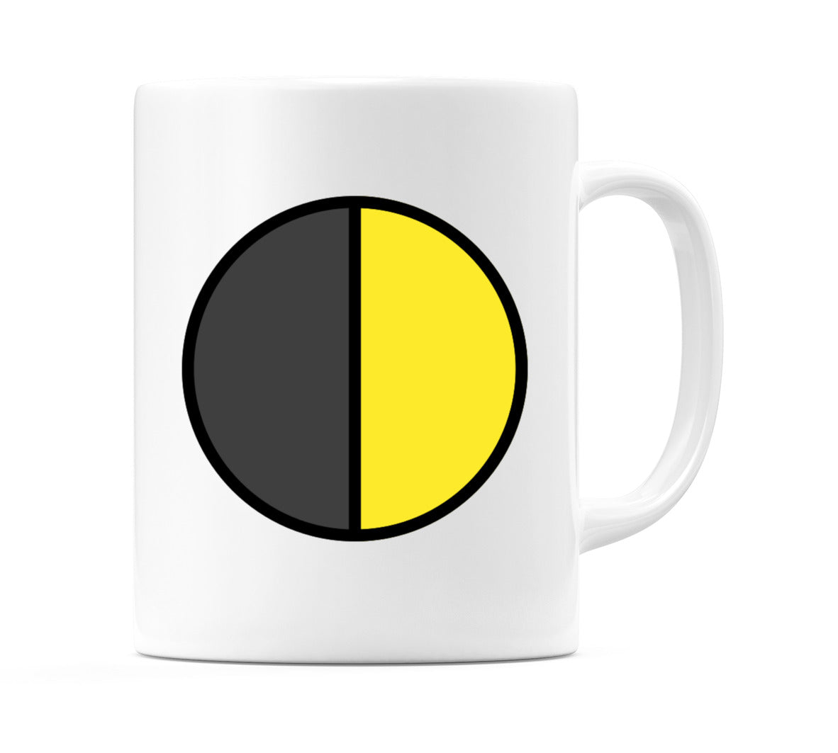 First Quarter Moon Emoji Mug
