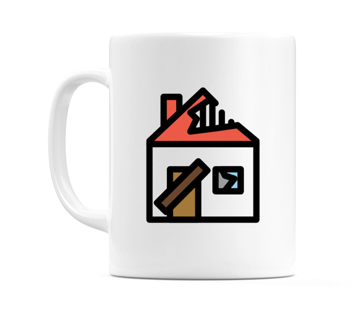 Derelict House Emoji Mug
