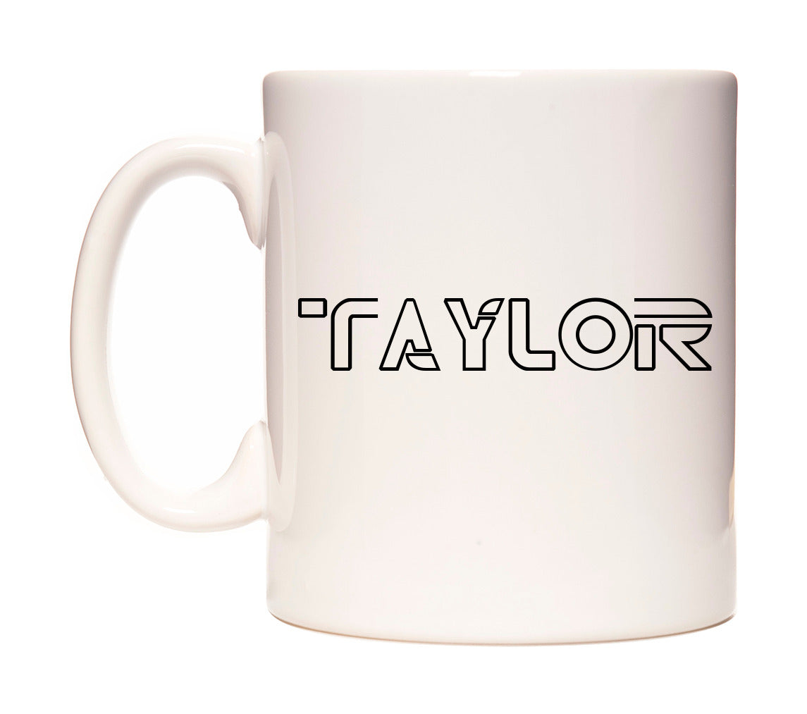 Taylor - Tron Themed Mug