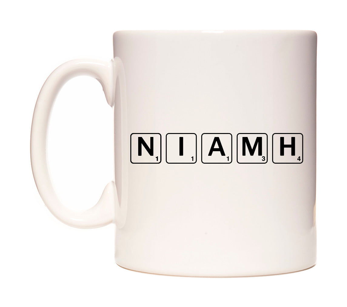 Niamh - Scrabble Themed Mug