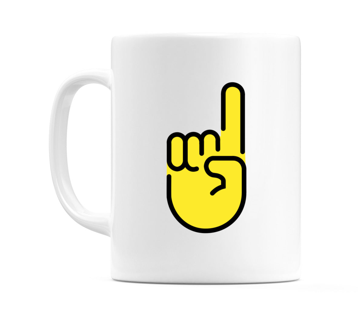 Index Pointing Up Emoji Mug
