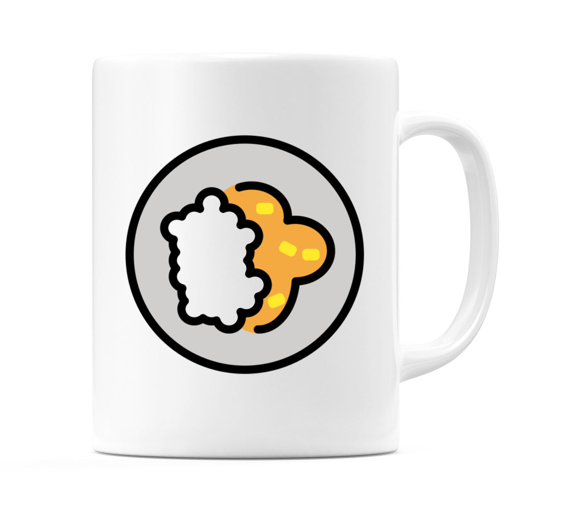 Curry Rice Emoji Mug