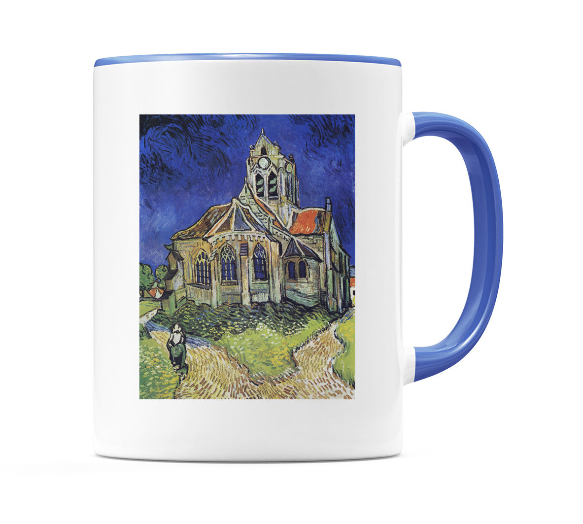 The Church at Auvers (1890) Mug