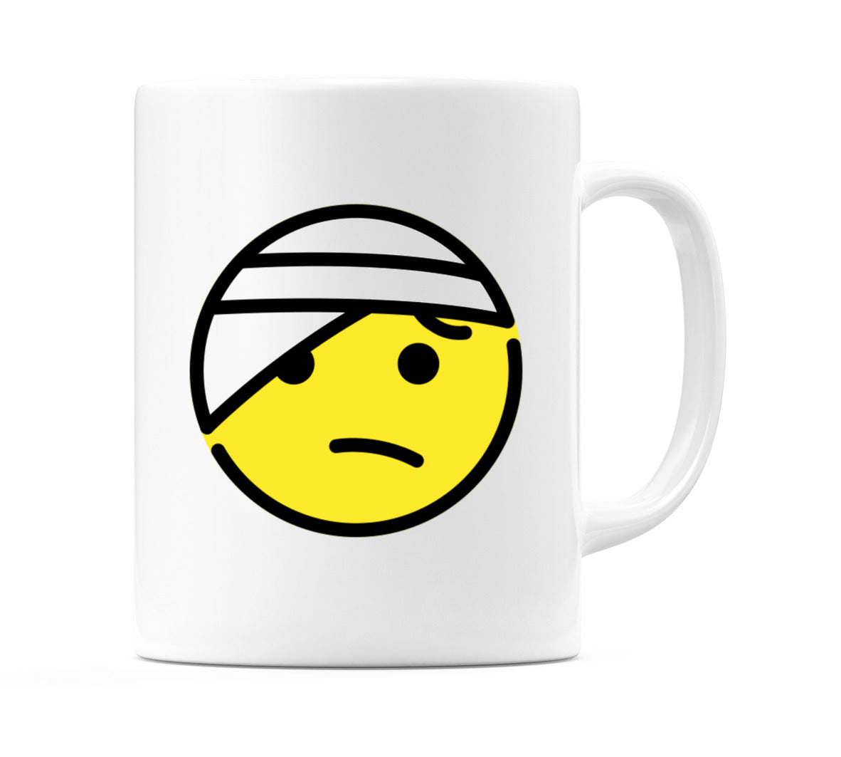 Face With Head-Bandage Emoji Mug
