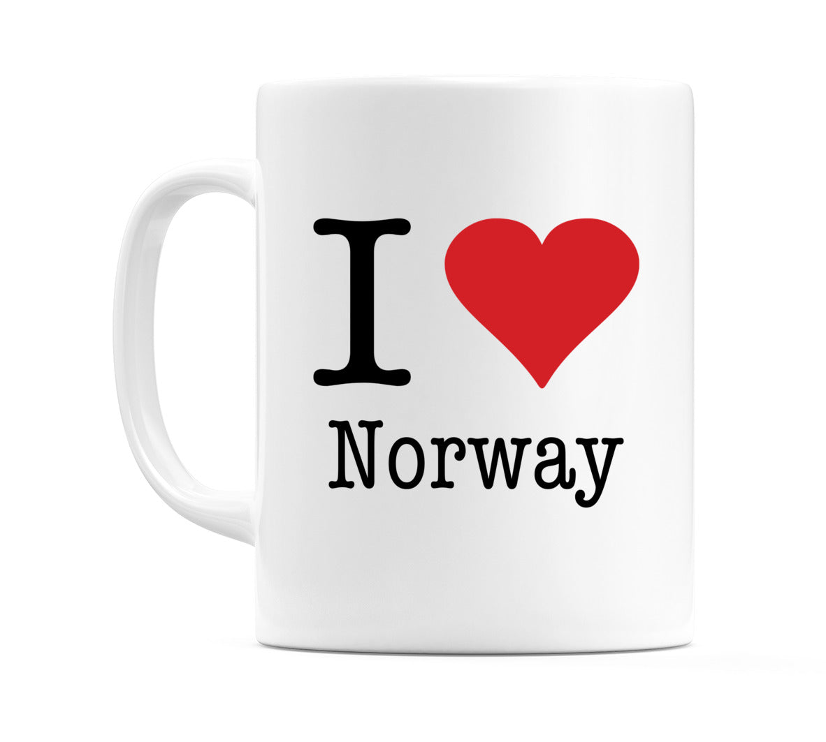 I Love Norway Mug