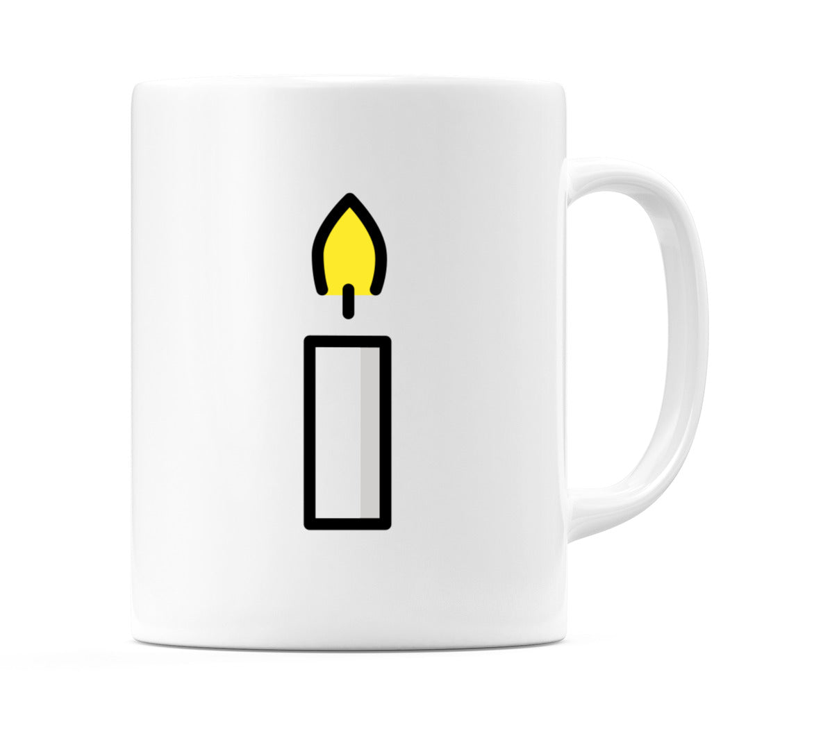 Candle Emoji Mug