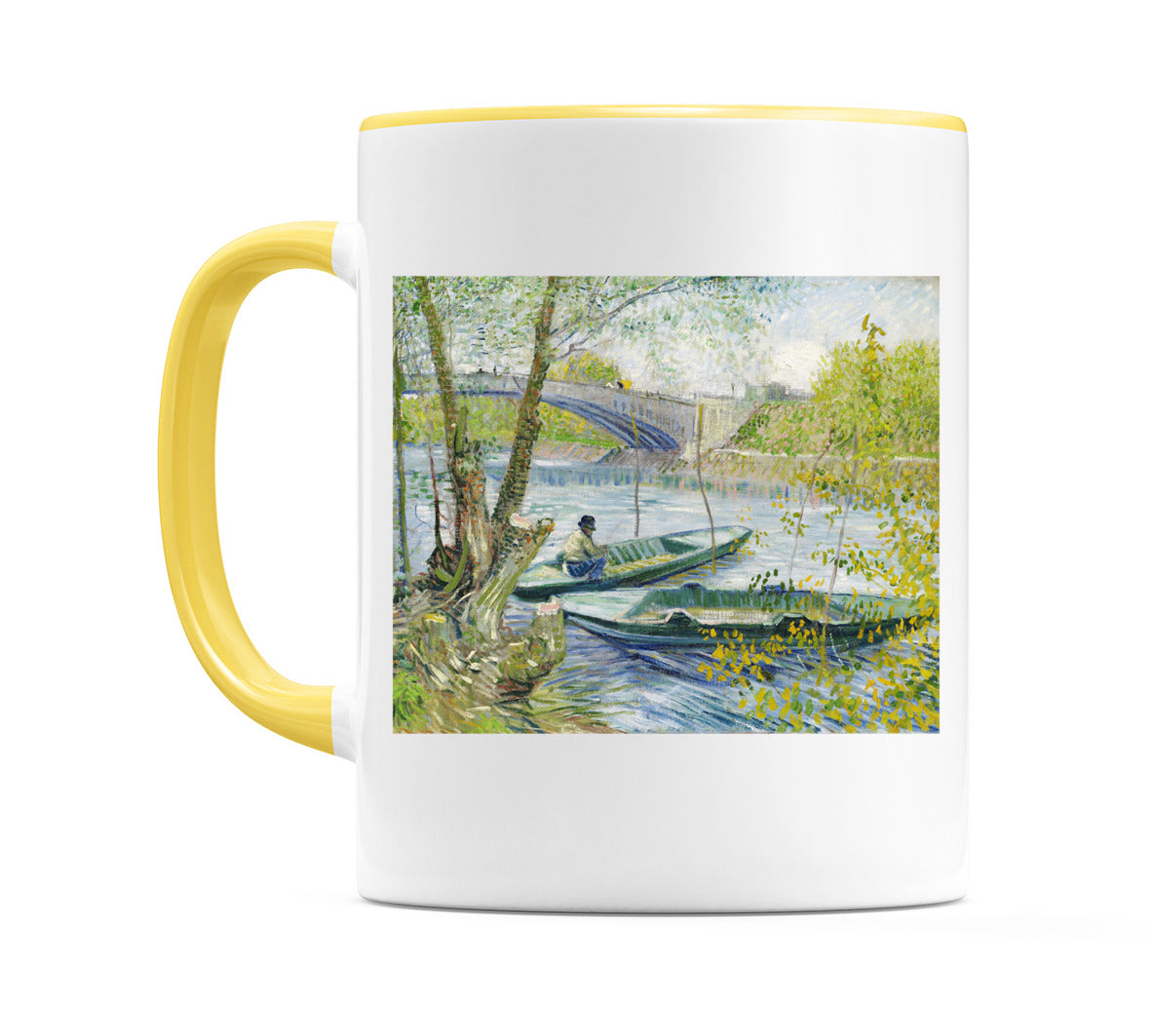 Fishing in Spring, the Pont de Clichy (1887) Mug