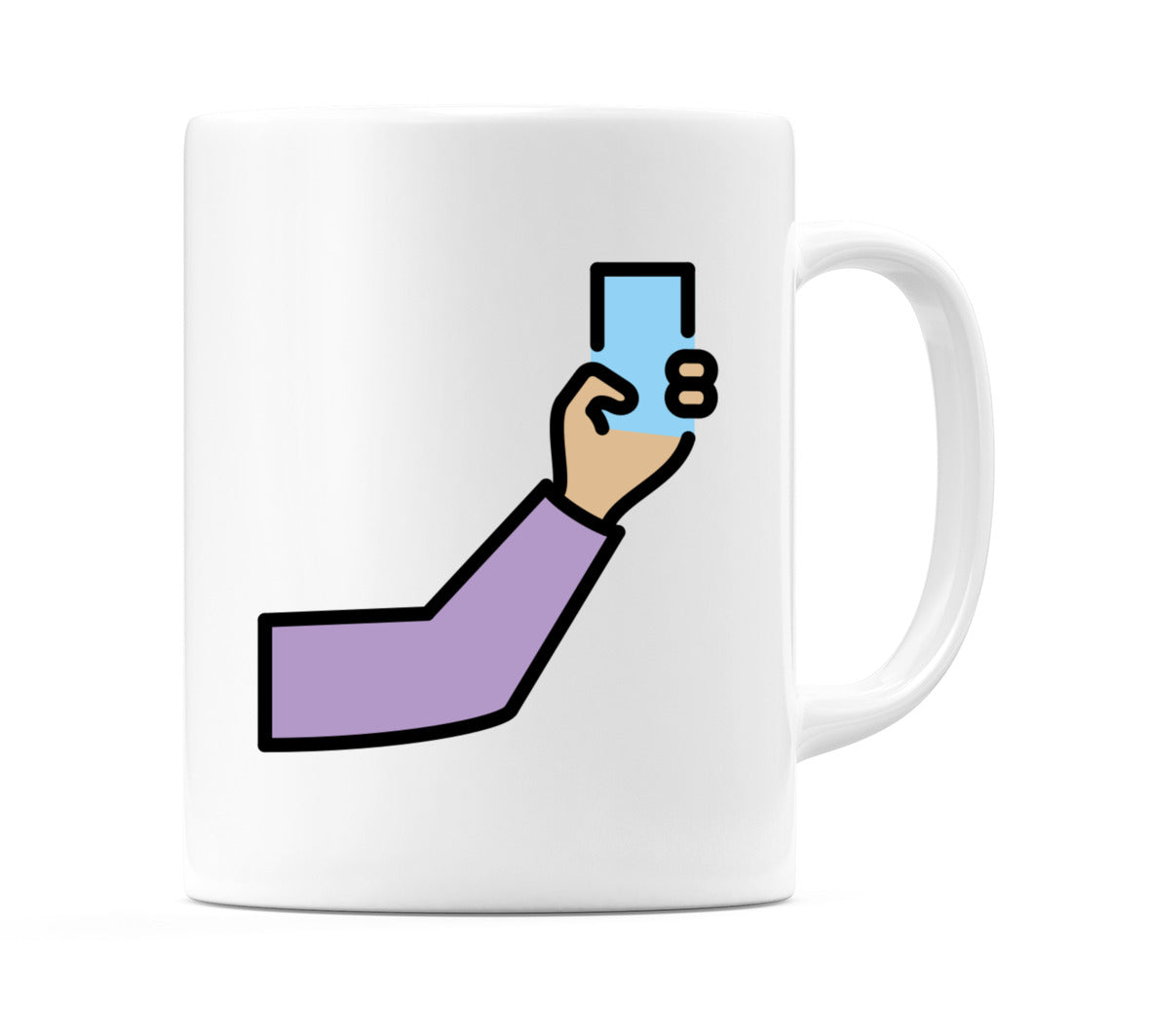 Selfie: Medium-Light Skin Tone Emoji Mug