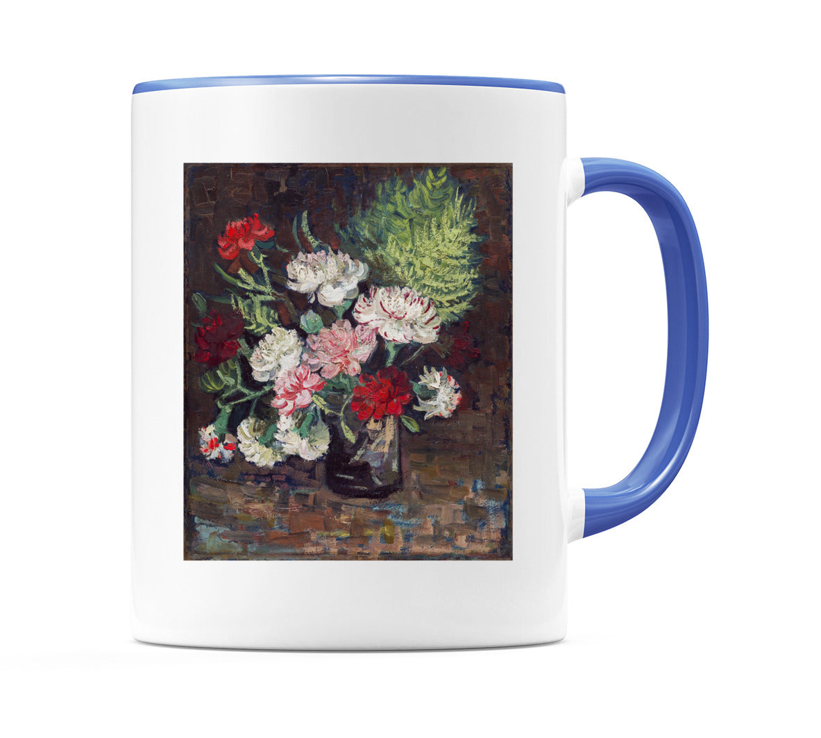 Vase with Carnations (1886) Mug