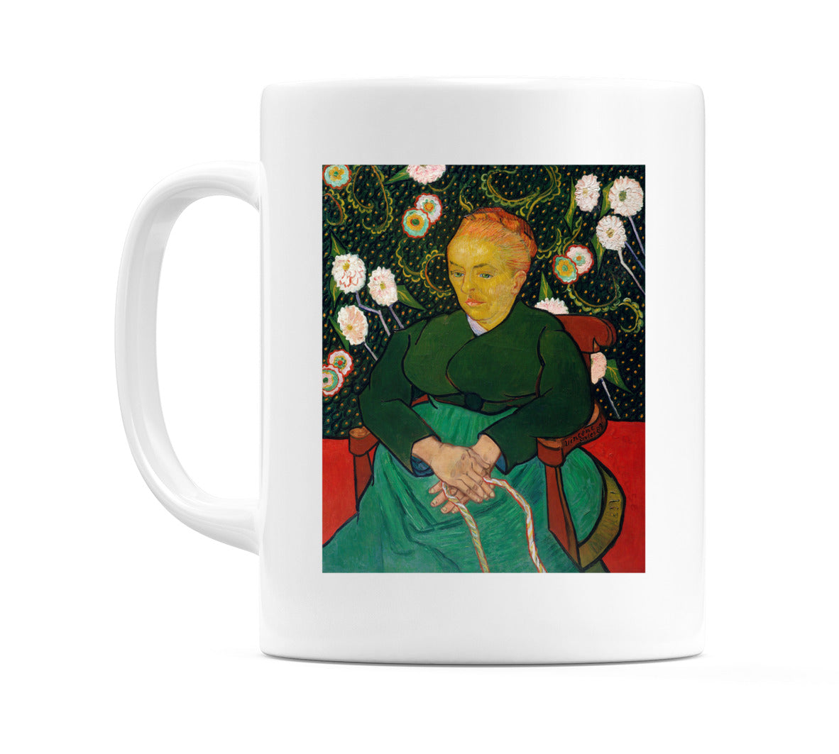 The Berceuse, Woman Rocking a Cradle (1889) Mug
