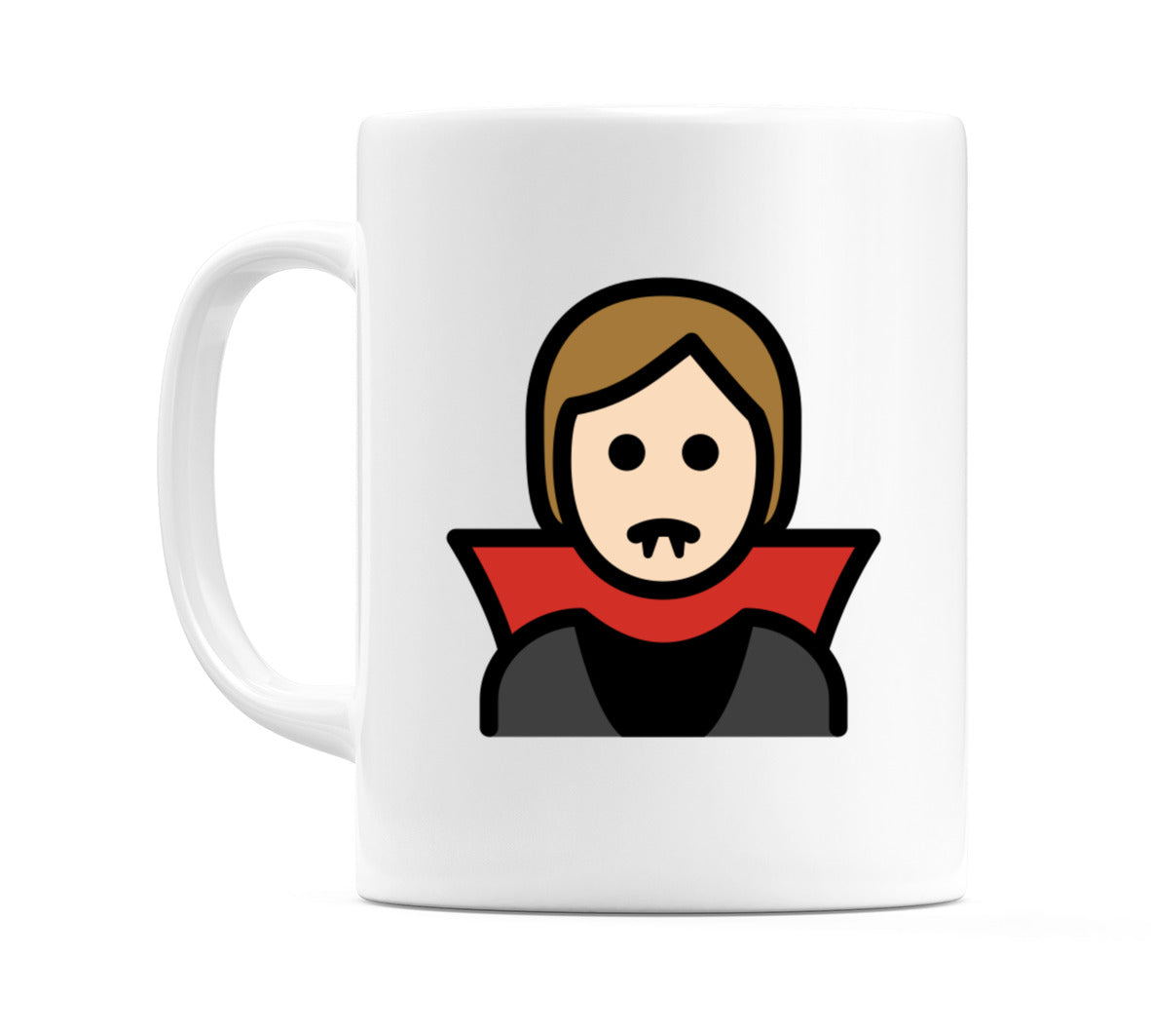 Vampire: Light Skin Tone Emoji Mug