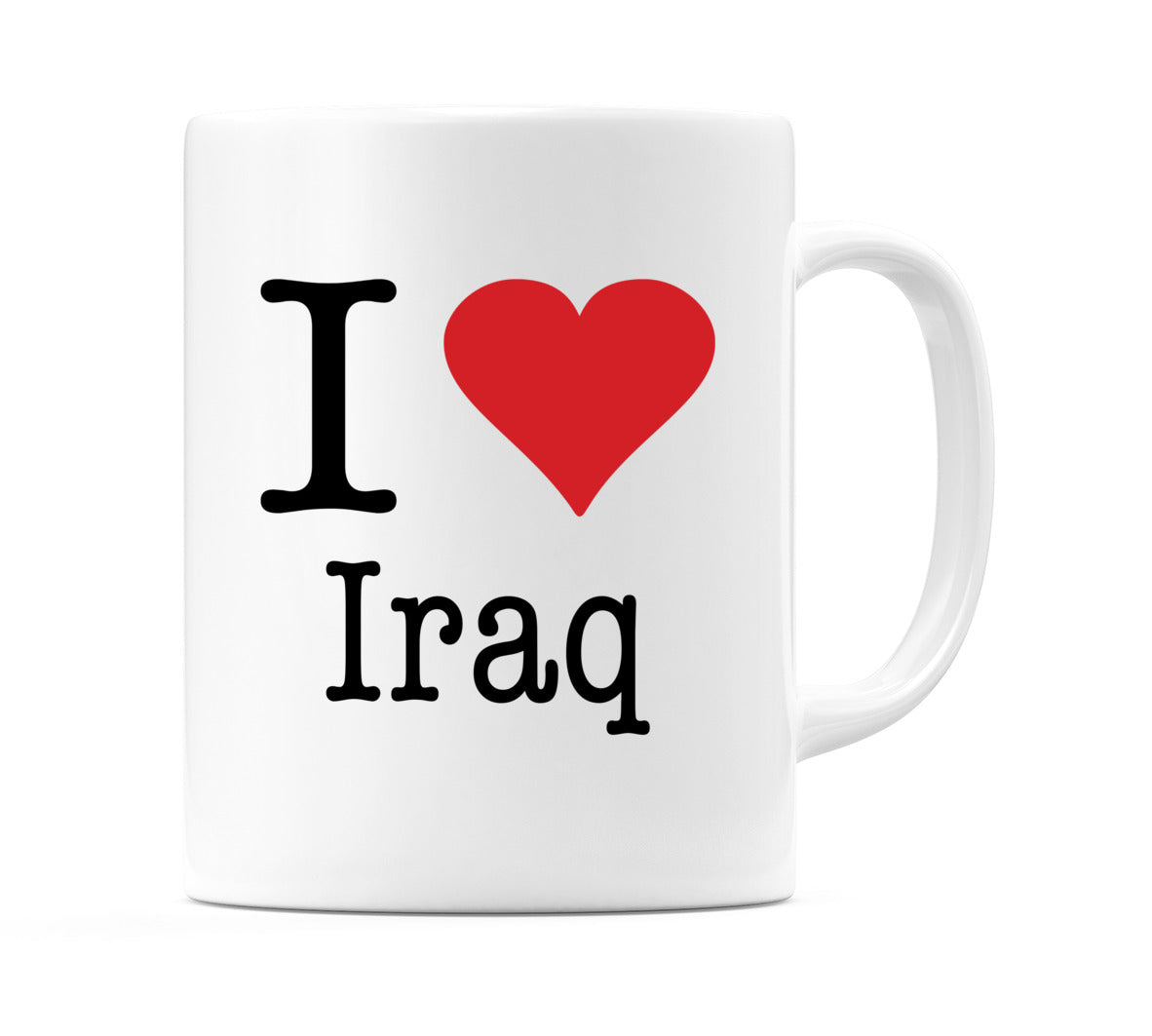 I Love Iraq Mug
