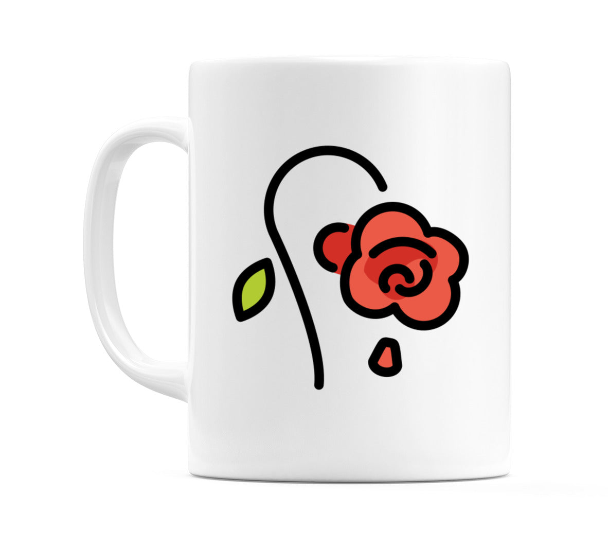 Wilted Flower Emoji Mug