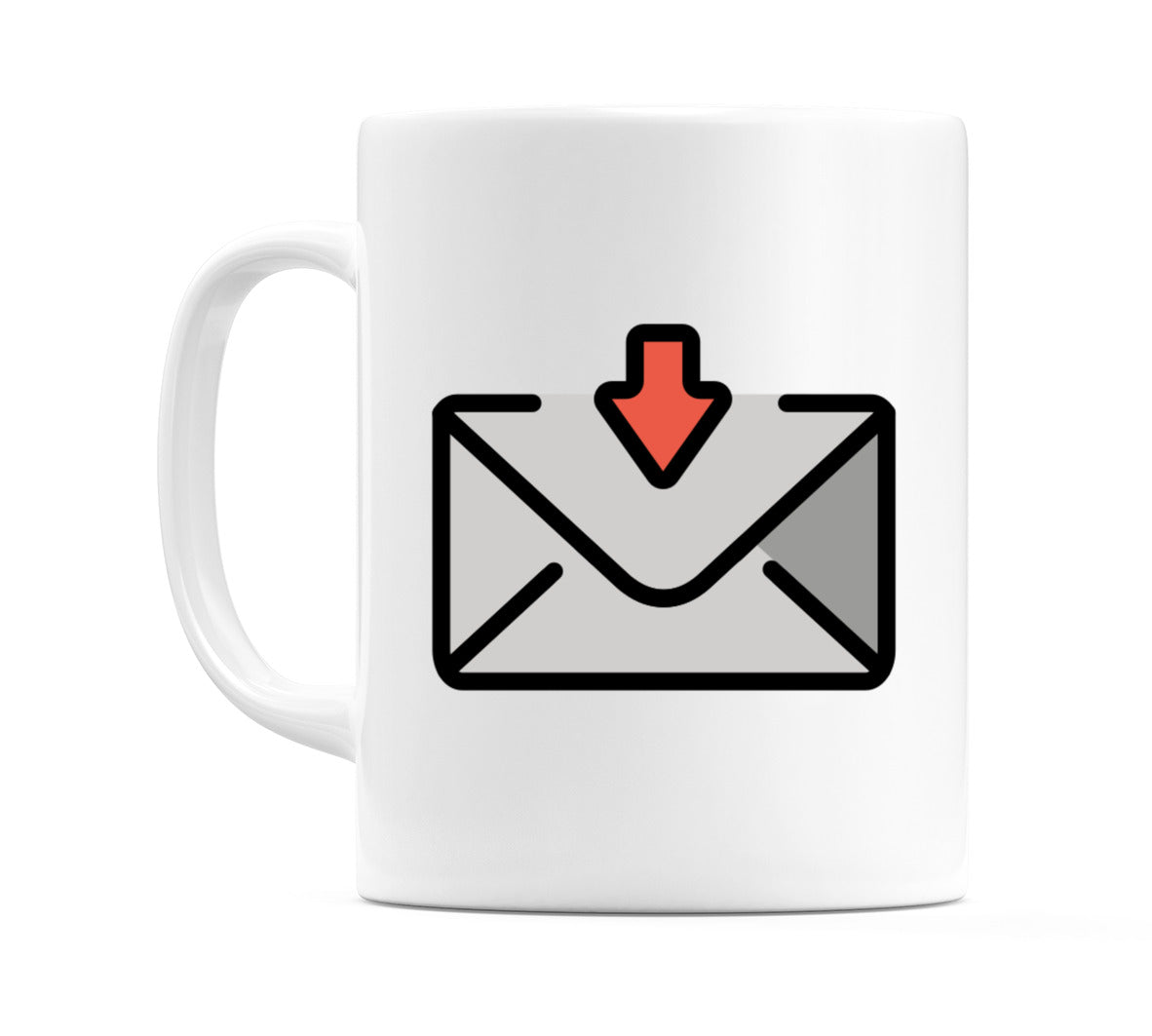 Envelope With Arrow Emoji Mug