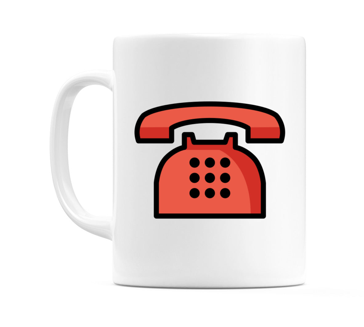 Telephone Emoji Mug
